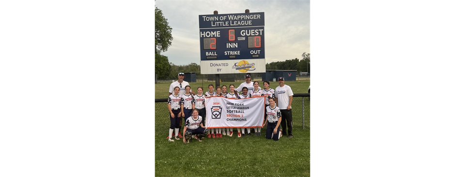 2024 New York State Section 2 Softball Champions 