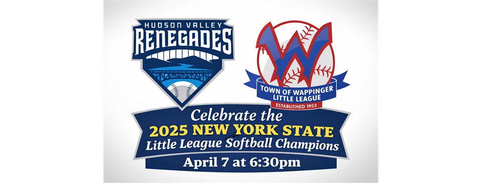 Celebrate the NYS Softball Champs with the Renegades!