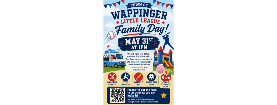 Town of Wappingers Little League Family Day!